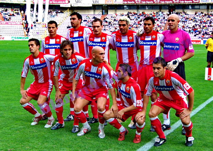 EQUIPOS DE FÚTBOL: U. D. ALMERÍA contra Real Valladolid 09/10/2005