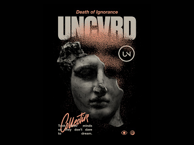 UNCVRD - D.O.I.n1 design fashion graphic design merch music streetwear t-shirt typography