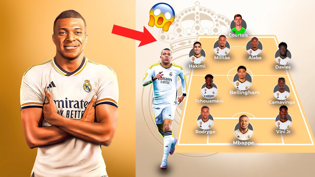 NOVO TIME DO REAL MADRID PARA TEMPORADA 2023/2024 - YouTube