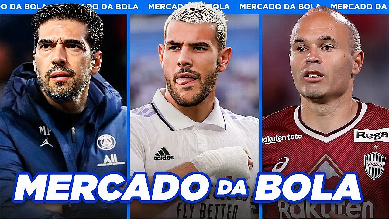 REAL MADRID QUER VOLTA DE THEO HERNÁNDEZ│ABEL FERREIRA VIRA OPÇÃO NO PSG e+ - Mercado da Bola 2023