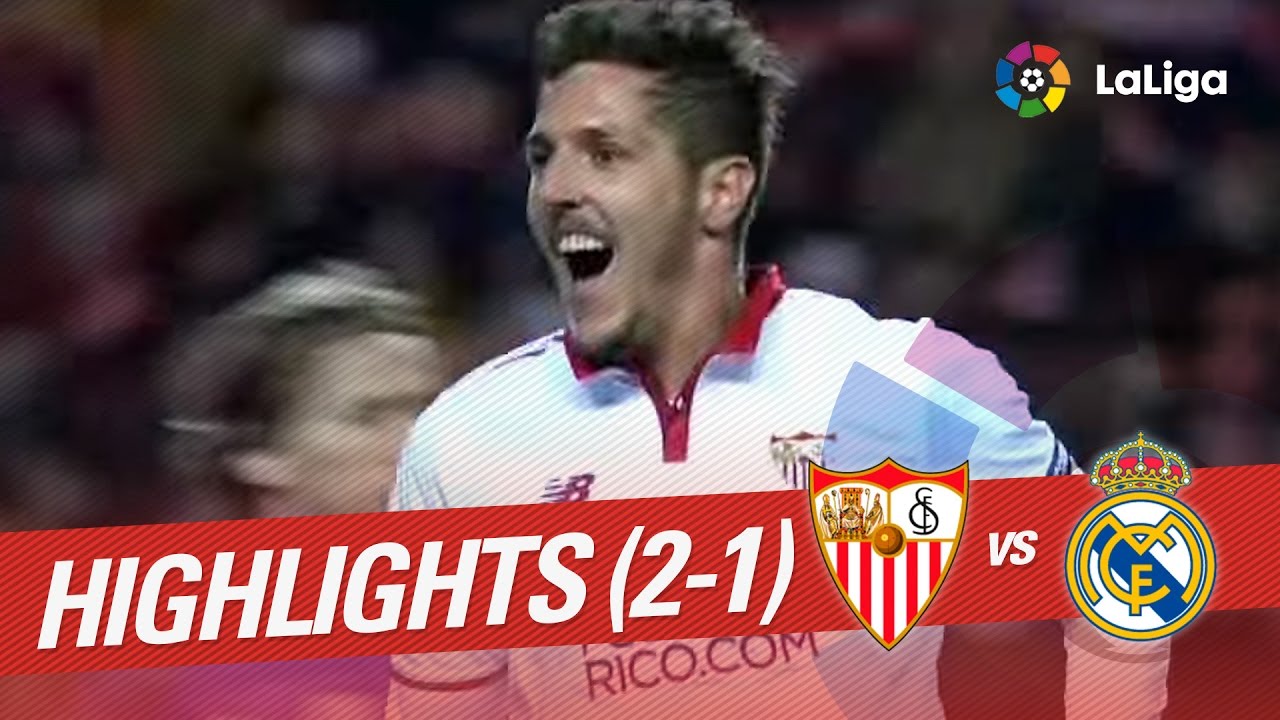 Highlights Sevilla FC vs Real Madrid (2-1)