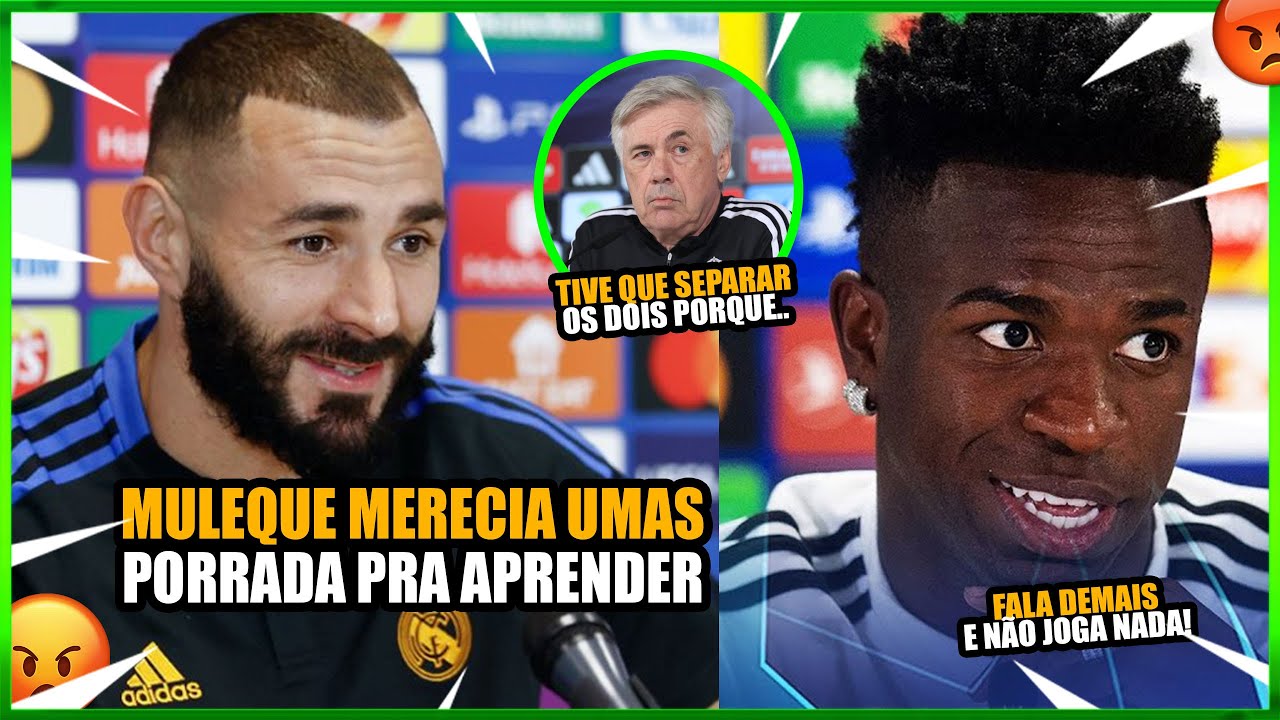 🚨BRIGA FEIA!! VINICIUS JR E BENZEMA TEM TRETA PESADA NO VESTIÁRIO DO REAL MADRID!!