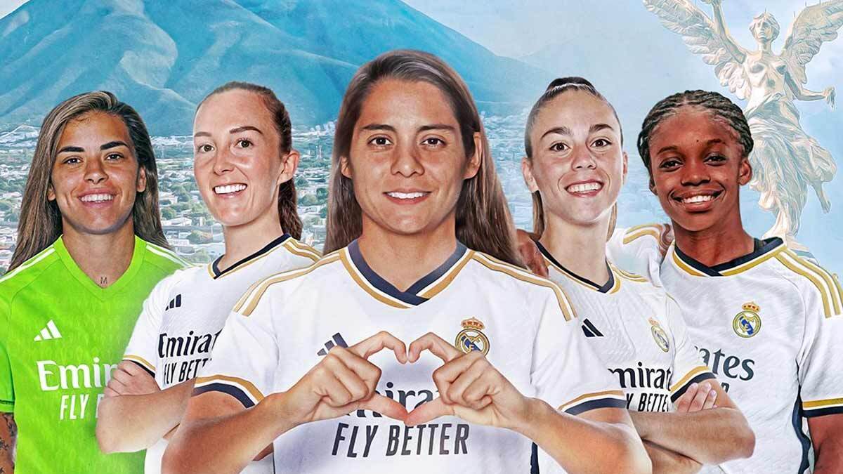 Real Madrid y Barcelona Femenil jugarán vs América y Tigres